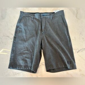 Billabong Charcoal Flat Front Shorts
